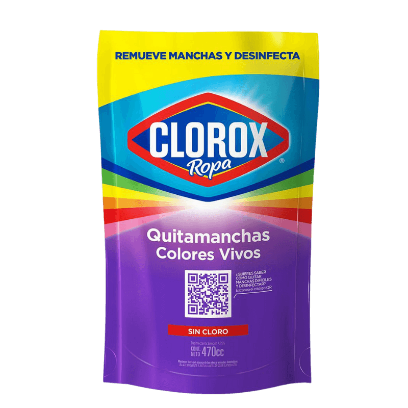 Imagen de CLOROX ROPA COLOR 470CC DOYPACK
