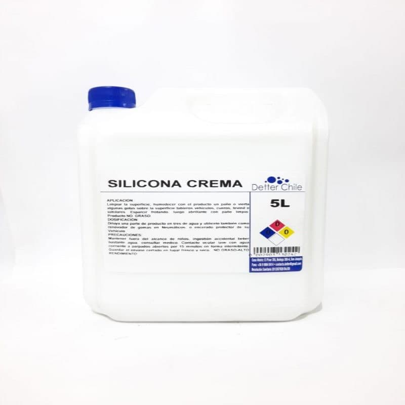 Imagen de SILICONA CREMA INDUSTRIAL 5 LTS