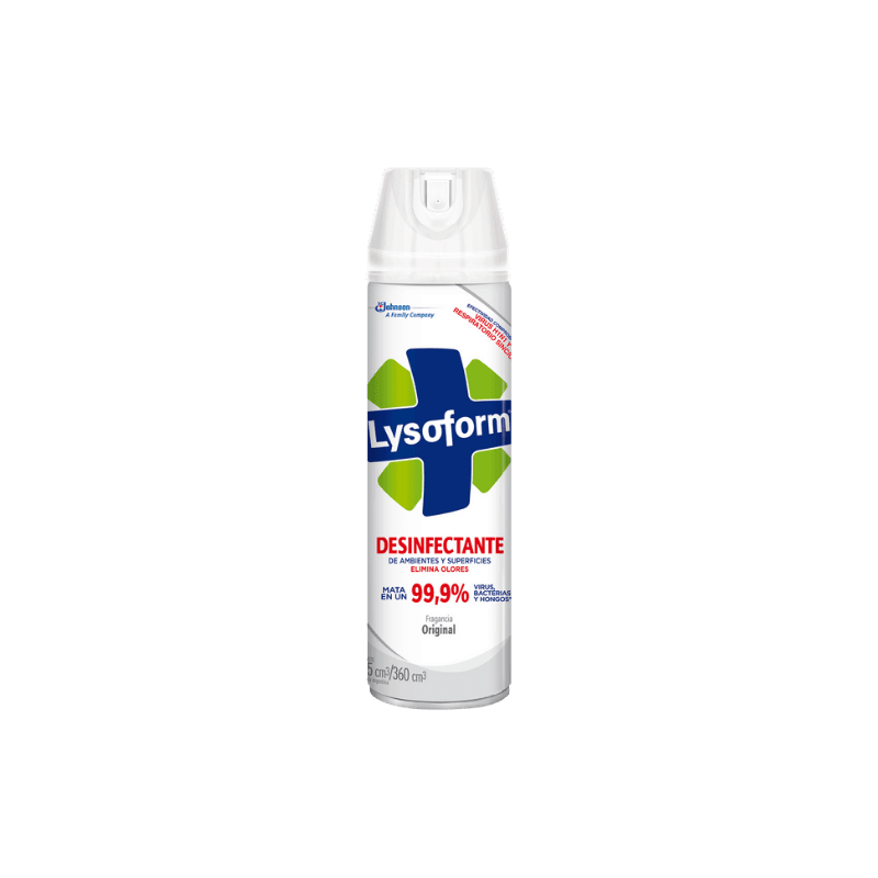 Imagen de DESINFECTANTE LYSOFORM AEROSOL 360 CC FLORAL